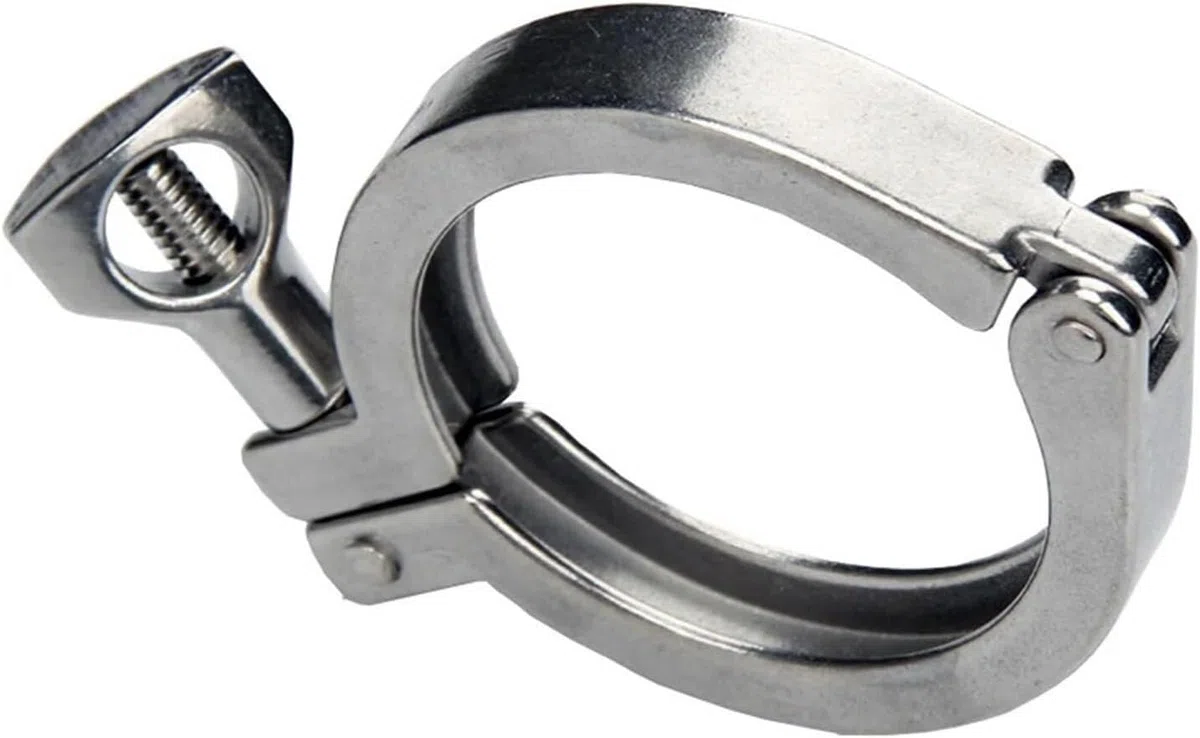 Klemme, 1 Stück, robuste Tri-Clamp-C-Klemme aus hygienischem Edelstahl 304 for 25,4–400 mm Zwinge(200 mm)