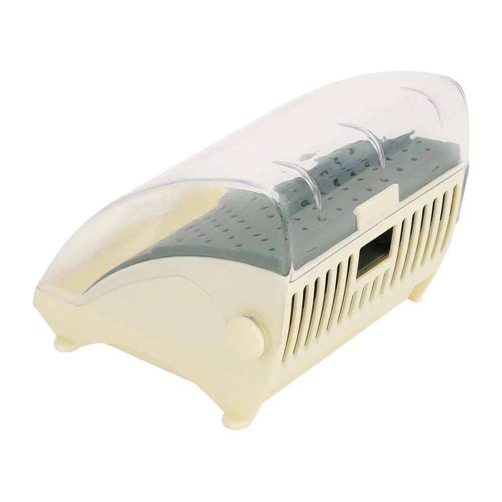 Namvo Dentalbohrerhalter mit Schublade, Reinigungsbehälter, rund, Heim-Diamant, Mundpflege-Werkzeug für Nadelinstrumente, Bohrer